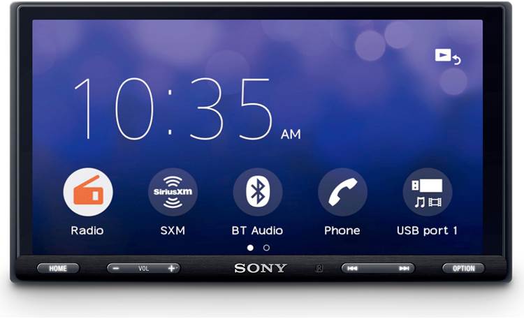 3. Sony XAV-AX5500 - Best Single Din Apple CarPlay Stereo