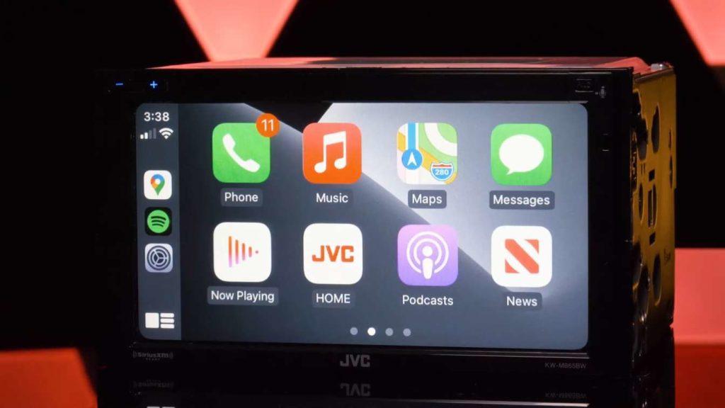 1. JVC KW-M865BW – The Best Wireless Android Auto Head Unit