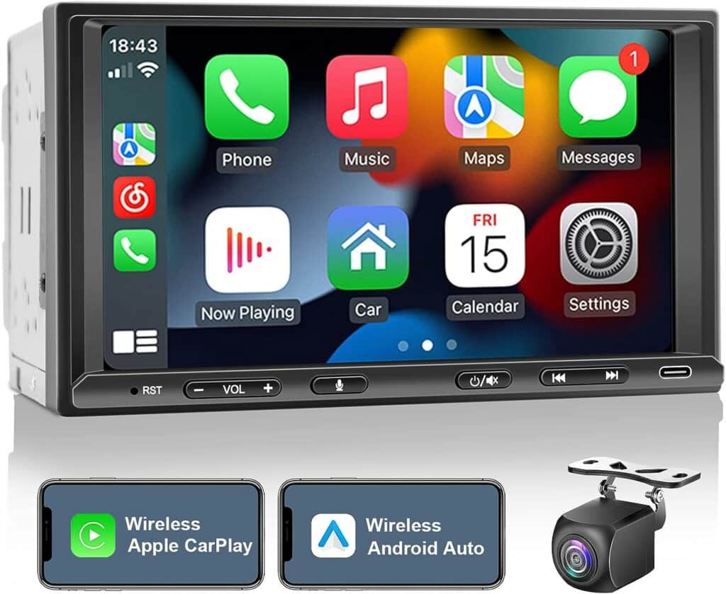 BOUWOIMA– Best Double DIN Stereo with Backup Camera